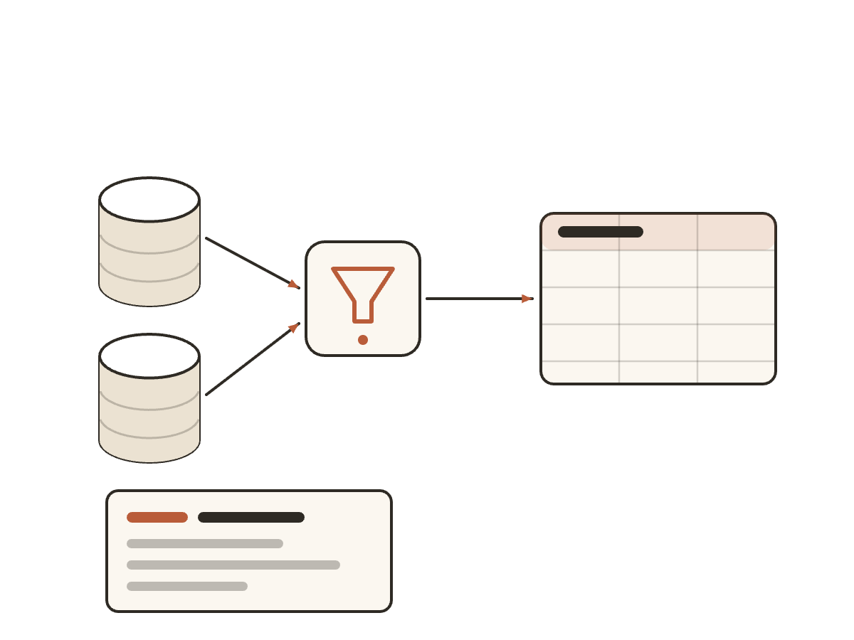 Data engineering illustration